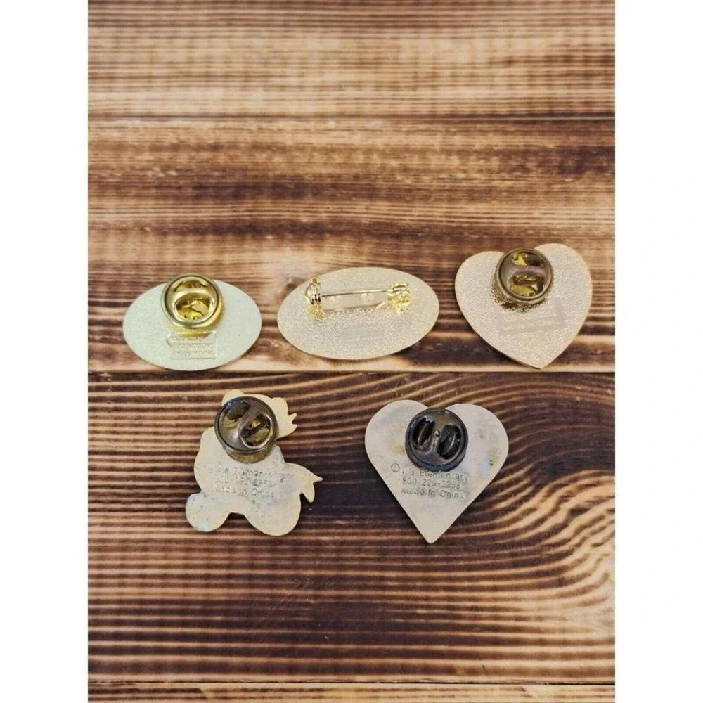 Lot of 5 VINTAGE Volunteer pins lot‎